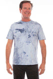 Scully Leather Farthest Point Blue S/S Ocean Mist Tees - Scully Leather - Flyclothing LLC