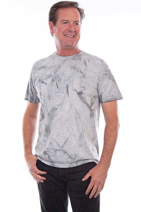 Scully Leather Farthest Point Grey S/S Ocean Mist Tees - Scully Leather - Flyclothing LLC