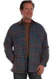 Scully Leather Farthest Point Navy Sherpa Lined Corduroy Jacket - Scully Leather - Flyclothing LLC