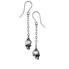 Alchemy Gothic Deadskulls Earrings - Flyclothing LLC
