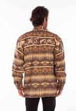 Scully Leather 100% Cotton Brown Buffalo Shirt-Jacket Jacket - Scully Leather - Flyclothing LLC