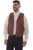 Scully BROWN LEATHER RANGE VEST - Scully Leather - Flyclothing LLC