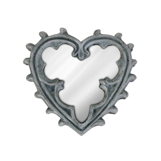 The Vault Gothic Heart Compact Mirror - Flyclothing LLC
