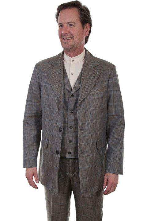 Scully MULTI PLAID TOWN COAT - Scully Leather - Flyclothing LLC