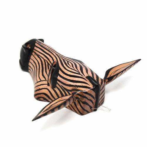 Wood Zebra Mask Wall Hanging - Jedando Handicrafts (H) - Flyclothing LLC