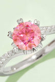 1 Carat Moissanite 925 Sterling Silver Ring - Trendsi - Flyclothing LLC