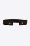 PU Elastic Snap Closure Belt - Trendsi - Flyclothing LLC