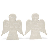 Angel Devotional Tokens with Psalm Inscriptions, Set of 2 - SMOLArt - Flyclothing LLC