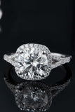 3 Carat Moissanite Halo Ring - Trendsi - Flyclothing LLC