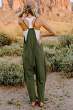 Double Take V-Neck Sleeveless Jumpsuit with Pocket - Trendsi - Flyclothing LLC