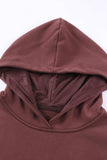 Dropped Shoulder Kangaroo Pocket Hoodie - Trendsi - Flyclothing LLC