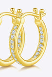 Moissanite 925 Sterling Silver Earrings - Trendsi - Flyclothing LLC
