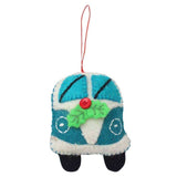 Turquoise Van Felt Ornament - Global Groove (H) - Global Groove (H) - Flyclothing LLC