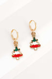Christmas Theme Alloy Earrings - Trendsi - Flyclothing LLC