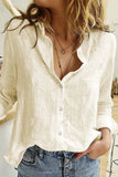 Button Up Long Sleeve Shirt - Trendsi - Flyclothing LLC
