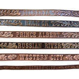 Rockmount Vintage Genuine Leather Tooled Western Belts (7 Styles) - Rockmount Clothing - Flyclothing LLC