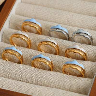 18K Gold-Plated Open Ring - Trendsi - Flyclothing LLC