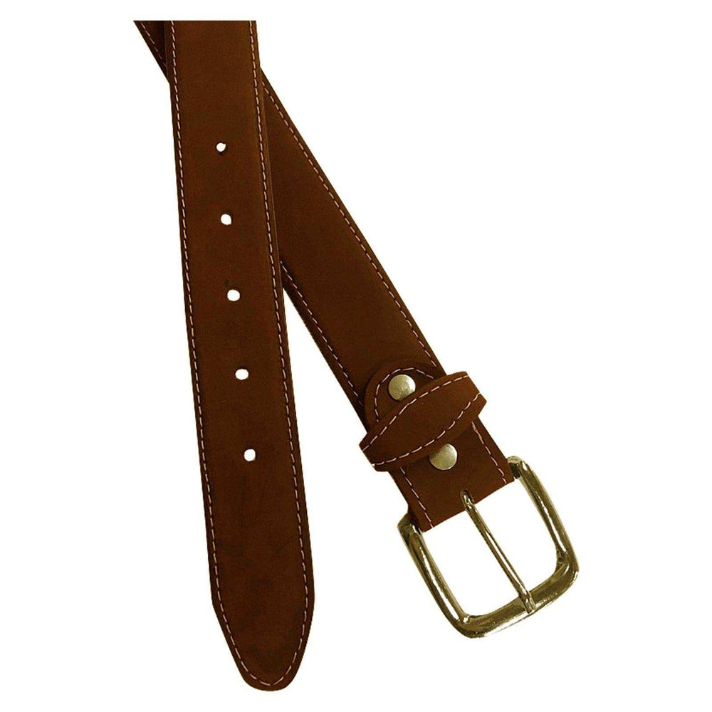 Rockmount Clothing Sanded Nubuck Full Grain Genuine Leather Western Belt in Tan - Rockmount Clothing - Flyclothing LLC