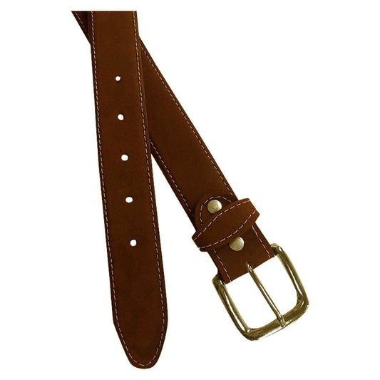 Rockmount Clothing Sanded Nubuck Full Grain Genuine Leather Western Belt in Tan - Rockmount Clothing - Flyclothing LLC