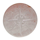 Compass Soapstone Sculpture, Light Gray Stone - SMOLArt - Flyclothing LLC