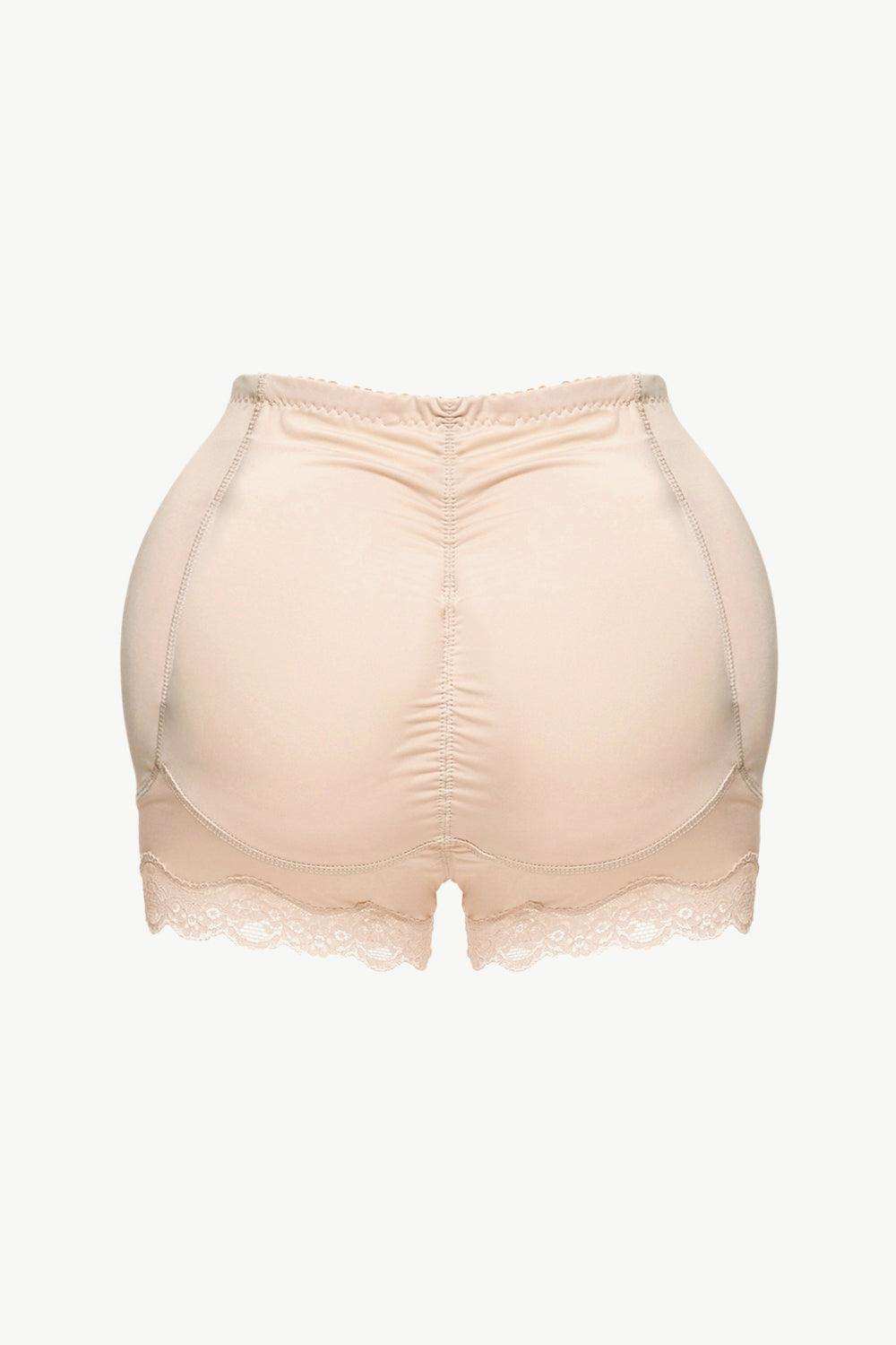 Full Size Lace Trim Shaping Shorts - Trendsi - Flyclothing LLC
