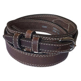 Rockmount Ranch Wear Tan Ranger Double Stitch Leather Belt - Rockmount Clothing - Flyclothing LLC