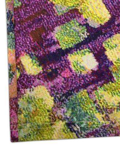 Plus Size Printed Round Neck Long Sleeve Dress - Trendsi - Flyclothing LLC