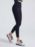 Wide Waistband Sports Leggings - Trendsi - Flyclothing LLC