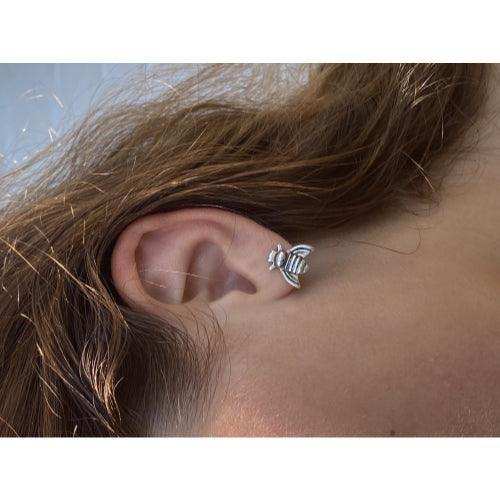 Honeybee Stud Earrings - Asha Handicrafts - Flyclothing LLC