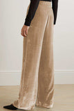 Loose Fit High Waist Long Pants with Pockets - Trendsi - Flyclothing LLC