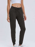 Double Take Tied Joggers with Pockets - Trendsi - Flyclothing LLC