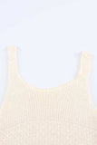 Full Size Ruffled Openwork Wide Strap Tank - Trendsi - Flyclothing LLC
