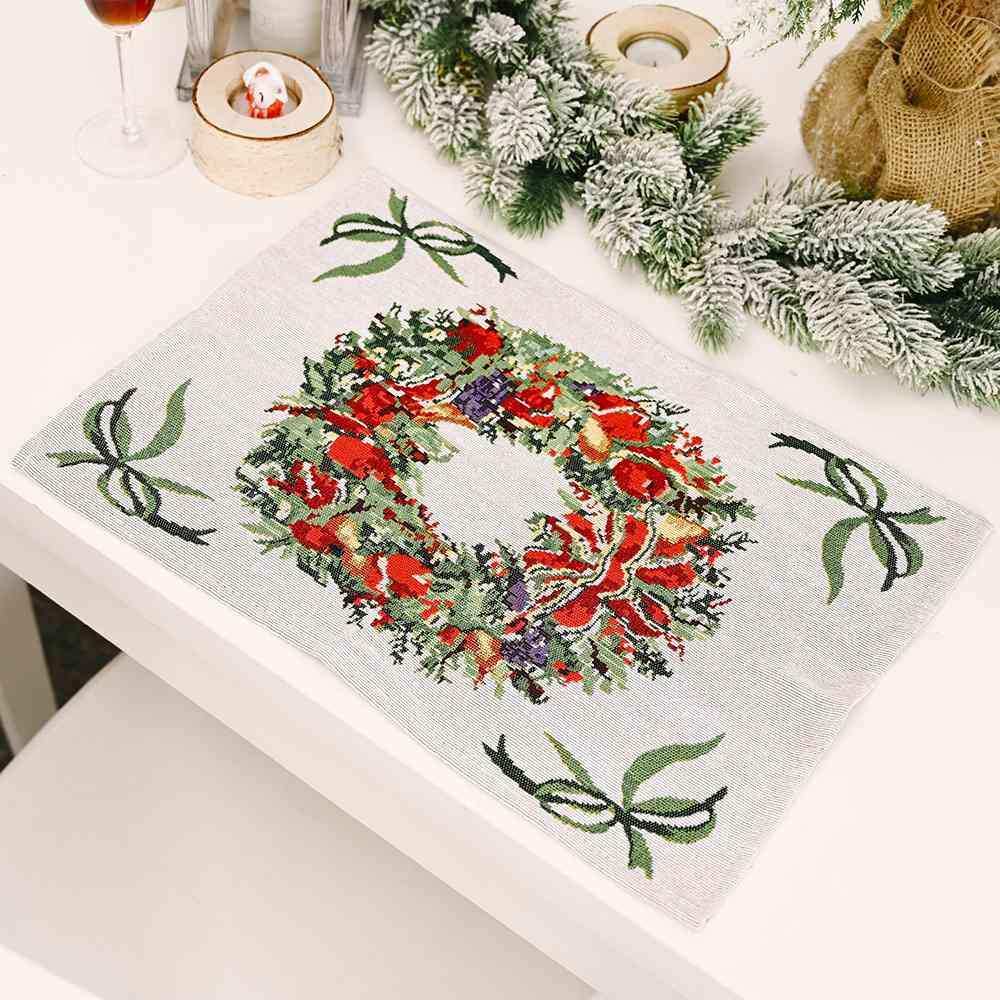 Assorted 2-Piece Christmas Placemats - Trendsi - Flyclothing LLC