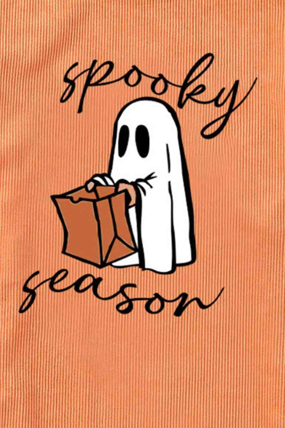 SPOOKY SEASON Graphic Sweatshirt - Trendsi - Flyclothing LLC