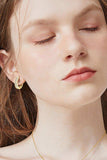Moissanite 925 Sterling Silver Huggie Earrings - Trendsi - Flyclothing LLC