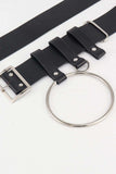 PU Belt with Chain - Trendsi - Flyclothing LLC