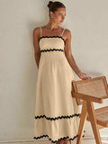 Spaghetti Strap Maxi Dress - Trendsi - Flyclothing LLC