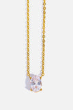 Stainless Steel Geometrical Shape Necklace - Trendsi - Flyclothing LLC