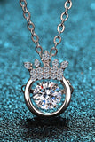 Moissanite 925 Sterling Silver Necklace - Trendsi - Flyclothing LLC