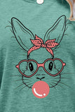 Easter Bunny Graphic Round Neck T-Shirt - Trendsi - Flyclothing LLC