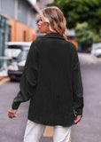 Dropped Shoulder Longline Shirt - Trendsi - Flyclothing LLC