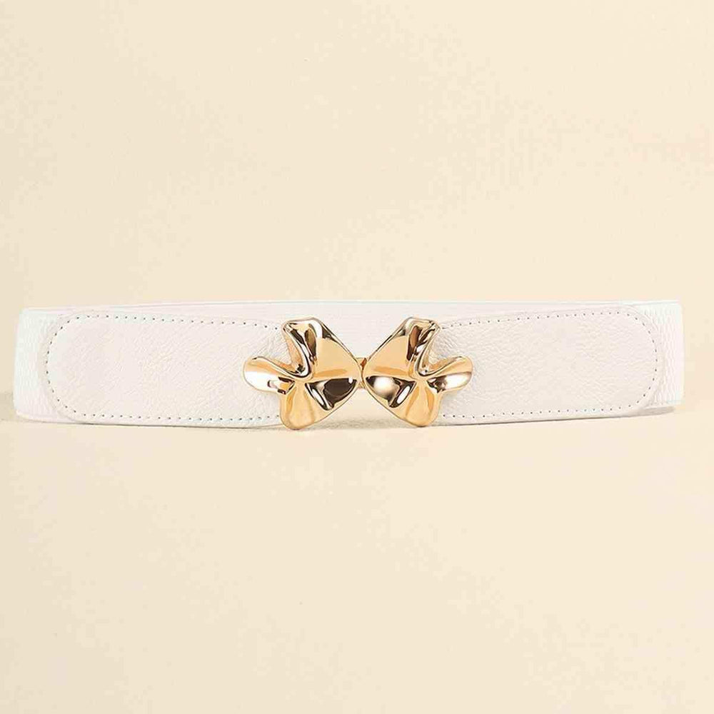 Alloy Buckle Elastic Belt - Trendsi - Flyclothing LLC