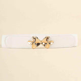 Alloy Buckle Elastic Belt - Trendsi - Flyclothing LLC