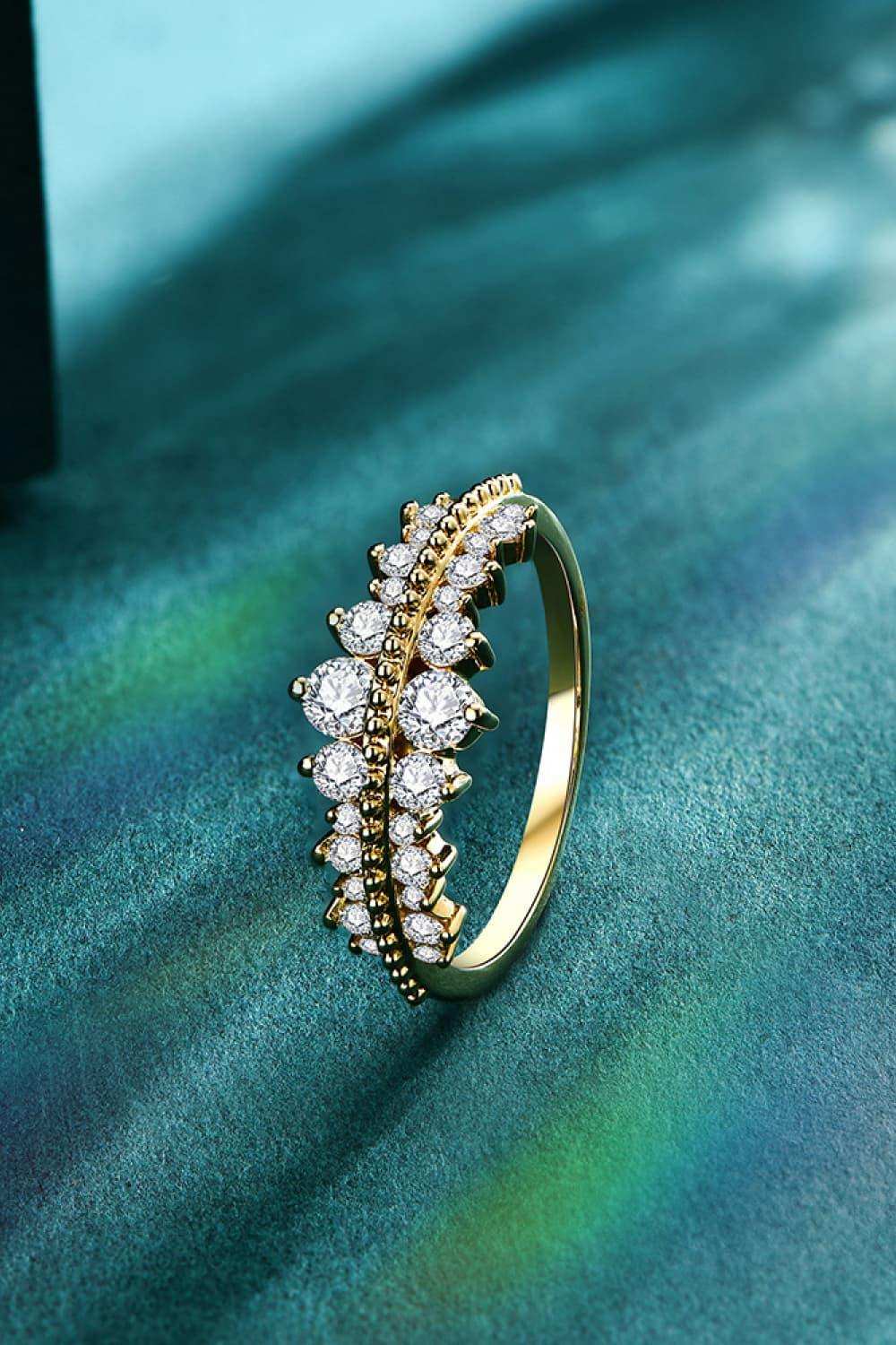 Moissanite 925 Sterling Silver Ring - Trendsi - Flyclothing LLC