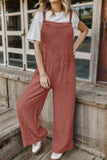 Full Size Wide Leg Front Pocket Jumpsuit - Trendsi - Flyclothing LLC