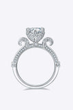 1 Carat Moissanite 925 Sterling Silver Ring - Trendsi - Flyclothing LLC