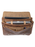 Scully WALNUT SATCHEL BRIEF - Scully Leather - Flyclothing LLC