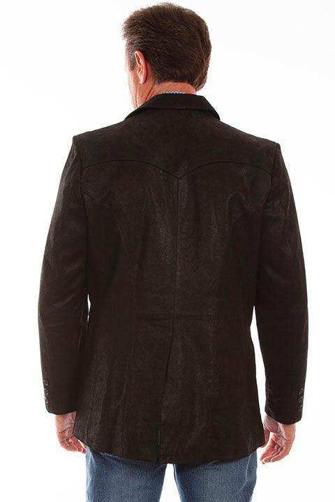 Scully Leather Black Mens Blazer - Scully Leather - Flyclothing LLC