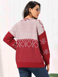 Snowflake Button Down Cardigan - Trendsi - Flyclothing LLC