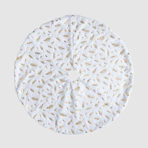 Feather Christmas Tree Skirt - Trendsi - Flyclothing LLC